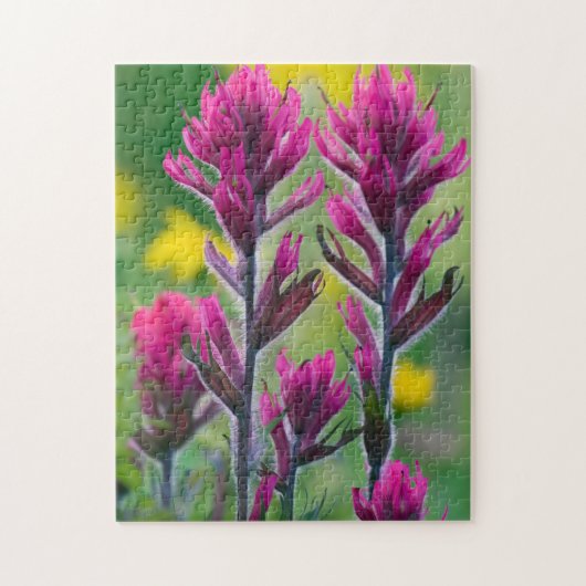 Lavendelkwast Legpuzzel (Verticaal)