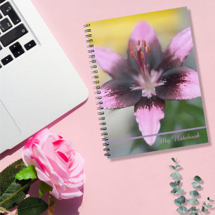 lavendellelie-spiraal notitieboek