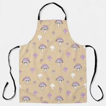 Lavendelpaddenstoelen in de sneeuw