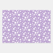 Lavendelpatronen verpakken papier vellen set (Voorkant 3)