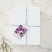 Lavendelpoedel Cadeaulabel (Met Touw)