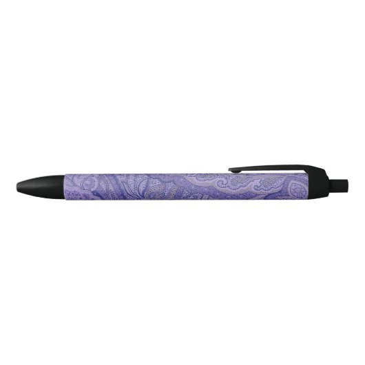 Lavendeltaart Paarse Zwarte Inkt Pen (Bovenkant)