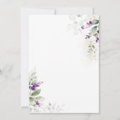 Lavendeltafel nummer 3 Zitkaart Kaarten (Achterkant)