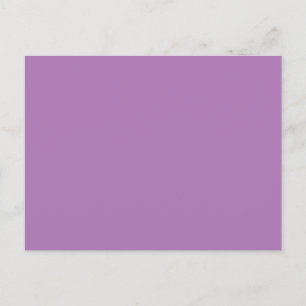 Lavender #AD7682, Pastel Paars Aankondigingskaart