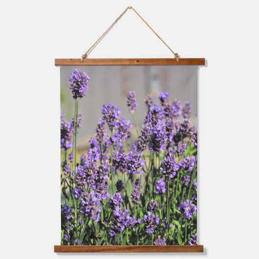 Lavender All Good Des Wild and Free Bumblebee Hangend Wandkleed (Voorkant 3)
