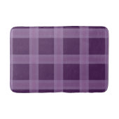 Lavender and Deep Paars Pset Pattern Bath Mat (Voorkant)