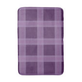 Lavender and Deep Paars Pset Pattern Bath Mat (Voorkant Verticaal)