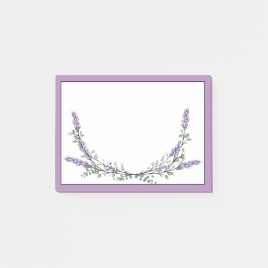 Lavender and Eucalyptus Post-it Notes (Voorkant)
