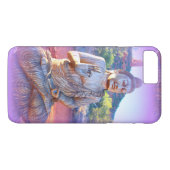 lavender aura buddha Case-Mate iPhone case (Achterkant (Horizontaal))