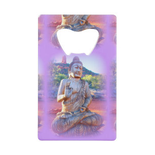 lavender aura buddha kredietkaart flessenopener