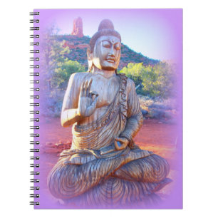 lavender aura buddha notitieboek