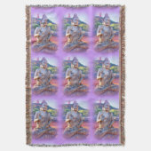 lavender aura buddhas deken (Voorkant Verticaal)