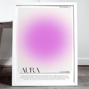 Lavender Aura Poster