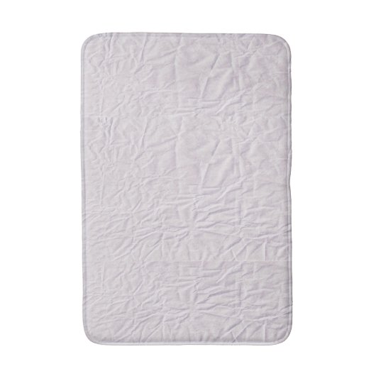 Lavender Bath Mat met een gerimpeld ontwerp (Voorkant Verticaal)
