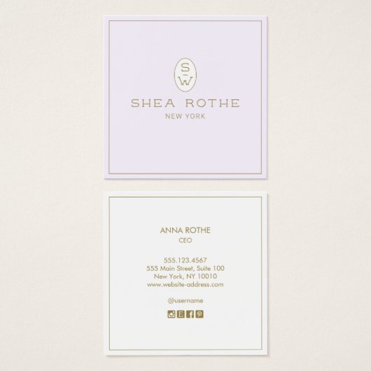 Lavender Beauty Salon (Devant & derrière)