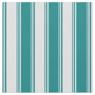 Lavender & Blauwgroen gekleurd patroon van strips Stof