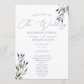 Lavender Bliss Elegant Waterverf Programma (Voorkant)