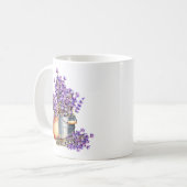 Lavender Bloom Mug Koffiemok (Voorkant links)