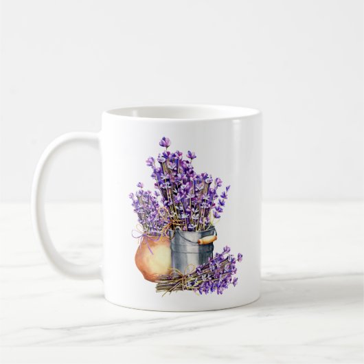 Lavender Bloom Mug Koffiemok (Links)
