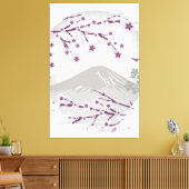 Lavender Blossom Canvas Afdruk (Insitu (Woonkamer))