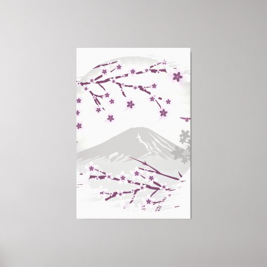 Lavender Blossom Canvas Afdruk (Voorkant)