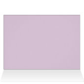 Lavender Blossom Flowers Romantic Table Place Card (Binnen Horizontaal (Boven))
