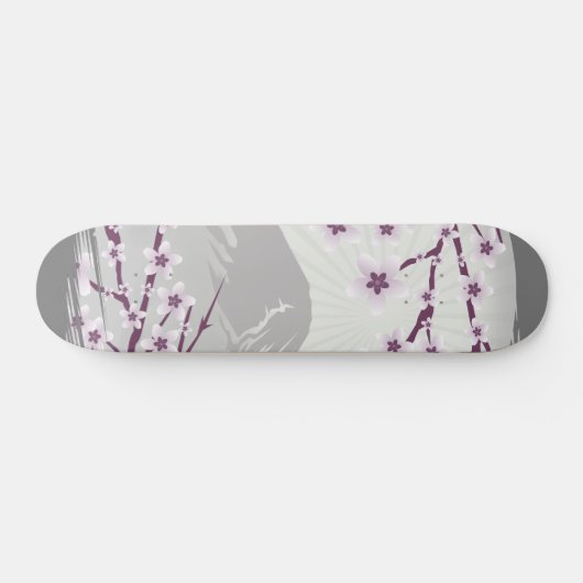 Lavender Blossom Skateboard (Horizontaal)