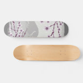 Lavender Blossom Skateboard (Horizontaal)
