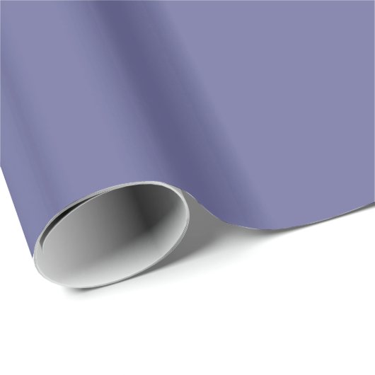 Lavender Blue #656599 Wrapping Paper Cadeaupapier (Rol Hoek)