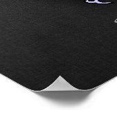 Lavender Blue Aquarius Poster (Hoek)