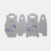 lavender Blue Bedankdoosjes (Uitgevouwen)