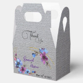 lavender Blue Bedankdoosjes (Geopend)