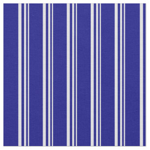 Lavender & Blue Colored Stripes Pattern Stof