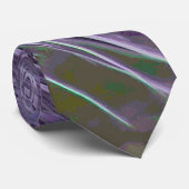 Lavender Blue Feathers Stropdas (Opgerold)