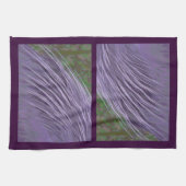 Lavender Blue Feathers Theedoek (Horizontaal)