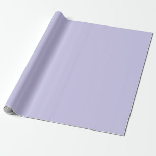 Lavender Blue Plain Solid Color Wrapping Paper Cadeaupapier