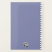 Lavender Blue Spring Lilacs Planner (Achterkant)