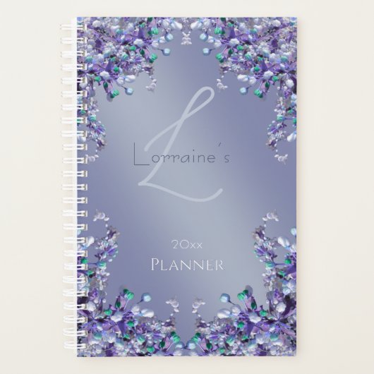 Lavender Blue Spring Planner (Voorkant)