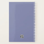 Lavender Blue Spring Planner (Achterkant)
