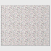 Lavender & Blush Meadow Cadeaupapier (Vlak)