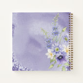 Lavender Boho Un Petit Fleur sauvage Baby Livre d' (Dos)