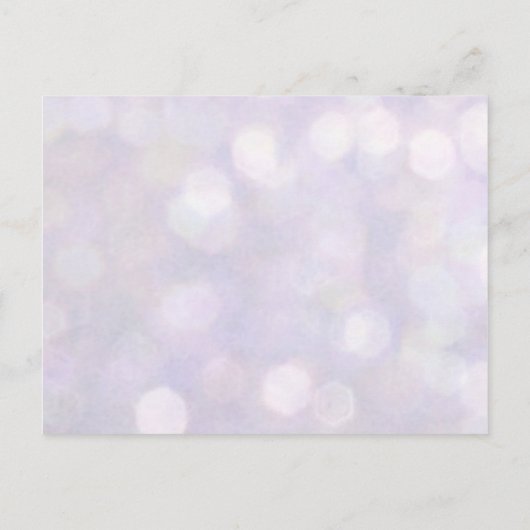 Lavender Bokeh | Carte Bingo (Dos)