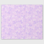 Lavender botanisch cadeaupapier (Vlak)