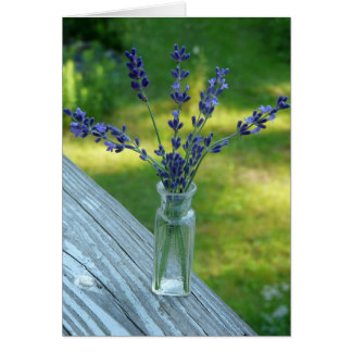 Lavender Bouquet-kaart