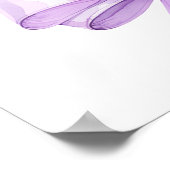 Lavender bow Confirmation welcome Poster (Hoek)