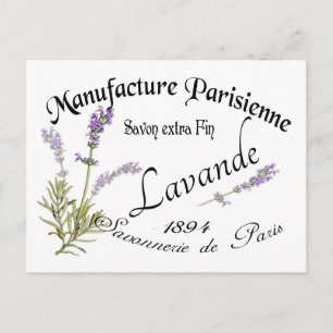 lavender briefkaart