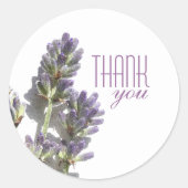 Lavender Bunch | Stickers Merci (Devant)
