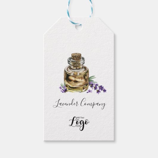 Lavender Business Appreciation Client Customer Gi Cadeaulabel (Voorkant)