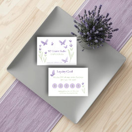 Lavender Business Branding Klantenkaartje