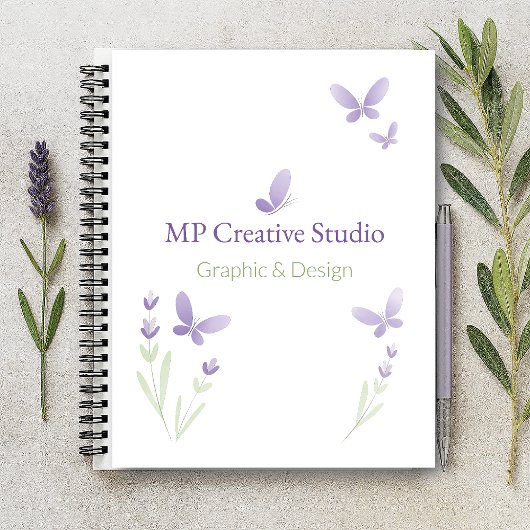 Lavender Business Branding Planner